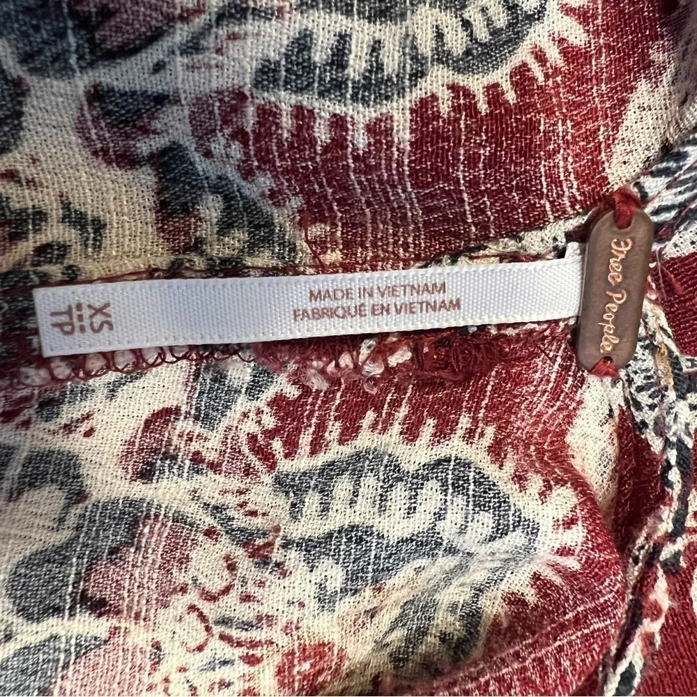 FREE PEOPLE Smooth Talker Tunic Size Extra Small​​​​​​